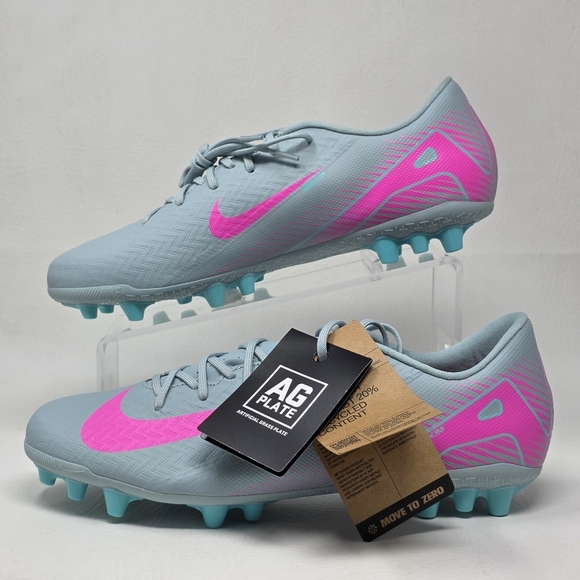 Nike Mercurial Vapor 16 FG Ocean Cube FQ8364-301 Men’s Size 10.5 Soccer Cleats main image 6